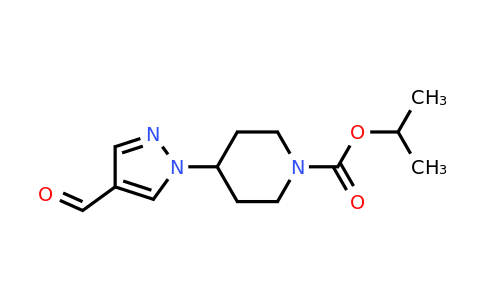 CAS 1184917-75-6 | Isopropyl 4-(4-formylpyrazol-1-yl)piperidine-1-carboxylate