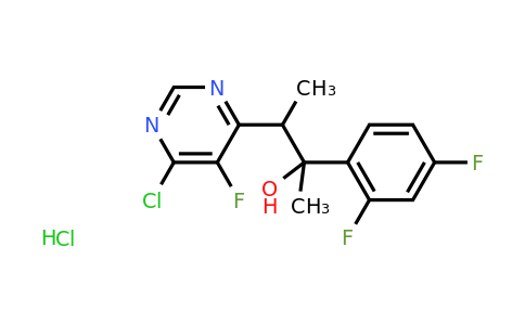 CAS 1184919-11-6 | 3-(6-Chloro-5-fluoropyrimidin-4-yl)-2-(2,4-difluorophenyl)butan-2-ol hydrochloride
