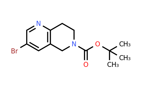 CAS 1184950-48-8 | Tert-butyl 3-bromo-7,8-dihydro-1,6-naphthyridine-6(5H)-carboxylate