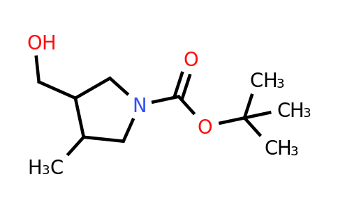 CAS 1184985-22-5 | tert-butyl 3-(hydroxymethyl)-4-methyl-pyrrolidine-1-carboxylate