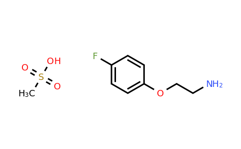 CAS 1184988-14-4 | 2-(4-Fluorophenoxy)ethanamine methanesulfonate