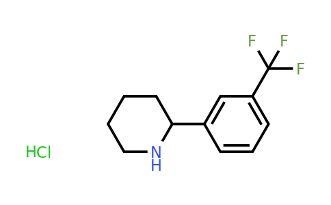 CAS 1184989-97-6 | 2-[3-(trifluoromethyl)phenyl]piperidine hydrochloride