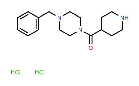 CAS 1185013-84-6 | (4-benzylpiperazin-1-yl)(piperidin-4-yl)methanone dihydrochloride
