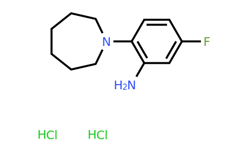 CAS 1185053-76-2 | 2-(Azepan-1-yl)-5-fluoroaniline dihydrochloride