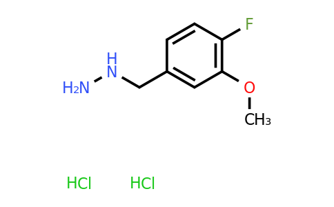 CAS 1185081-71-3 | (4-Fluoro-3-methoxybenzyl)hydrazine dihydrochloride