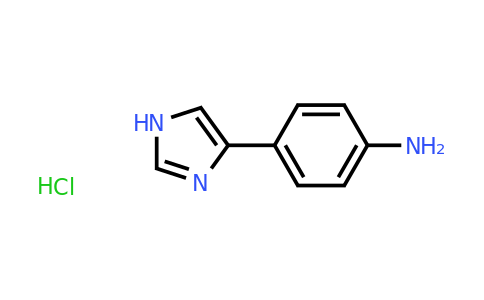 CAS 1185096-50-7 | 4-(1H-imidazol-4-yl)aniline hydrochloride