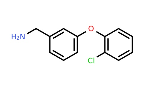 CAS 1185096-51-8 | [3-(2-chlorophenoxy)phenyl]methanamine