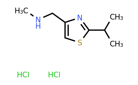 CAS 1185167-55-8 | methyl({[2-(propan-2-yl)-1,3-thiazol-4-yl]methyl})amine dihydrochloride