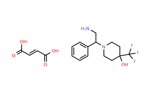 CAS 1185237-75-5 | 1-(2-Amino-1-phenylethyl)-4-(trifluoromethyl)piperidin-4-ol fumarate