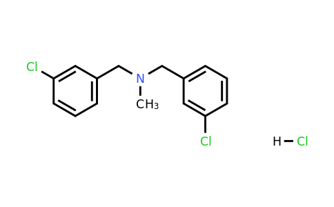 CAS 1185292-72-1 | N-(3-Chlorobenzyl)-1-(3-chlorophenyl)-N-methylmethanamine hydrochloride