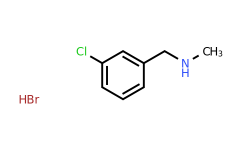 CAS 1185292-73-2 | 1-(3-Chlorophenyl)-N-methylmethanamine hydrobromide