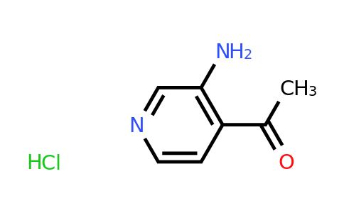 CAS 1185292-85-6 | 1-(3-Aminopyridin-4-yl)ethanone hydrochloride