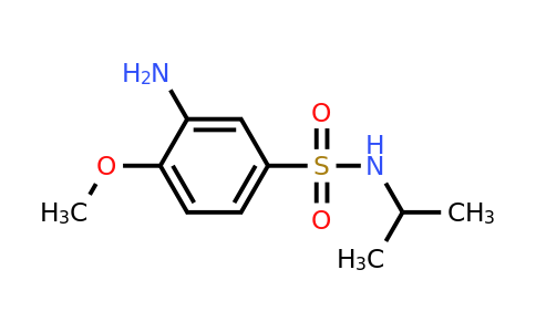 CAS 1185293-31-5 | 3-Amino-N-isopropyl-4-methoxybenzenesulfonamide