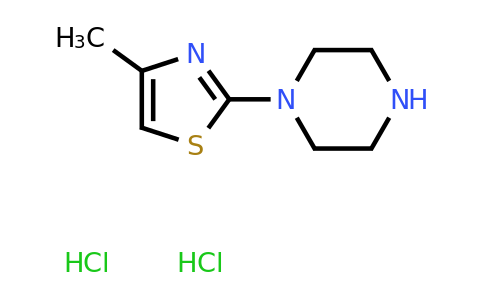 CAS 1185294-76-1 | 1-(4-methyl-1,3-thiazol-2-yl)piperazine dihydrochloride