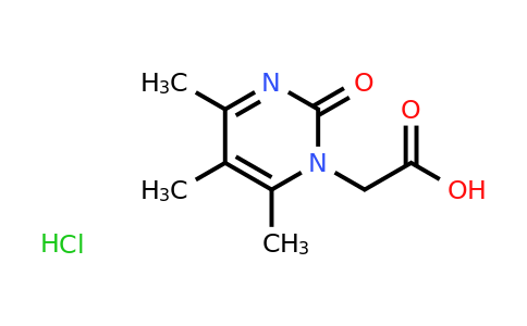 CAS 1185294-96-5 | 2-(4,5,6-Trimethyl-2-oxopyrimidin-1(2H)-yl)acetic acid hydrochloride