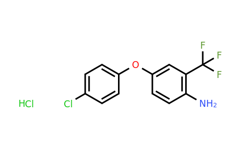 CAS 1185295-73-1 | 4-(4-Chlorophenoxy)-2-(trifluoromethyl)aniline hydrochloride