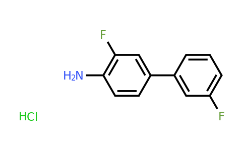 CAS 1185296-90-5 | 3,3'-Difluoro-[1,1'-biphenyl]-4-amine hydrochloride