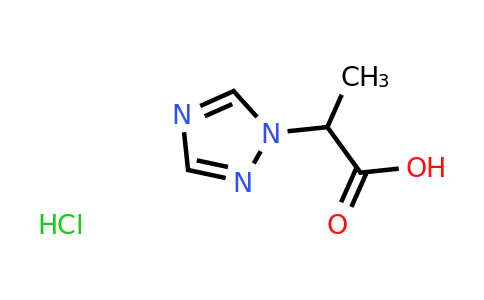 CAS 1185297-13-5 | 2-(1H-1,2,4-triazol-1-yl)propanoic acid hydrochloride