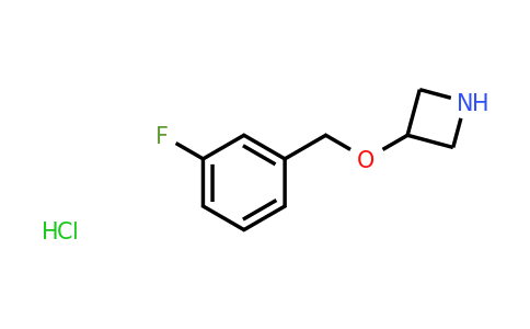 CAS 1185298-06-9 | 3-((3-Fluorobenzyl)oxy)azetidine hydrochloride