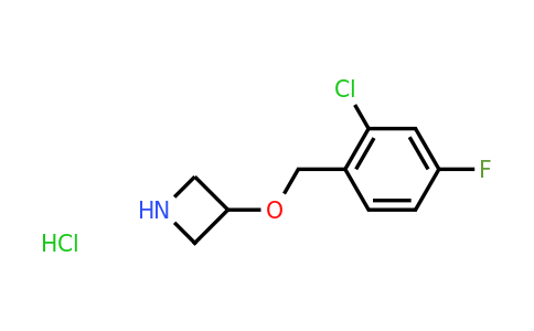 CAS 1185298-51-4 | 3-((2-Chloro-4-fluorobenzyl)oxy)azetidine hydrochloride