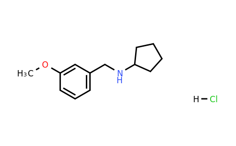 CAS 1185300-49-5 | N-(3-Methoxybenzyl)cyclopentanamine hydrochloride