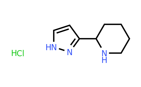 CAS 1185301-67-0 | 2-(1H-Pyrazol-3-yl)piperidine hydrochloride