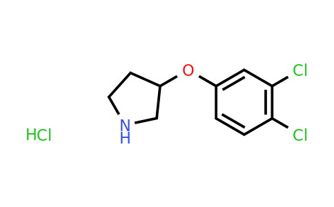 CAS 1185301-95-4 | 3-(3,4-dichlorophenoxy)pyrrolidine hydrochloride