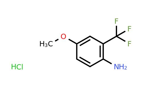 CAS 1185304-48-6 | 4-Methoxy-2-(trifluoromethyl)aniline hydrochloride
