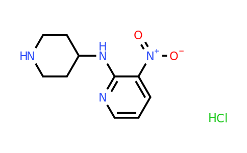CAS 1185316-09-9 | 3-Nitro-N-(piperidin-4-yl)pyridin-2-amine hydrochloride