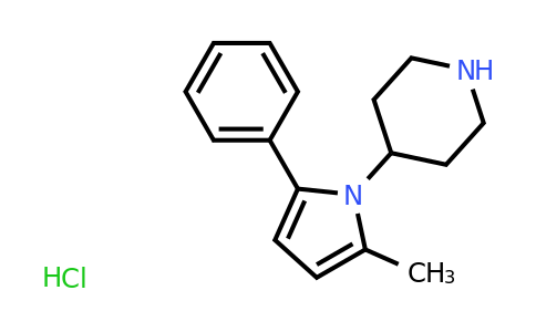 CAS 1185319-71-4 | 4-(2-Methyl-5-phenyl-1H-pyrrol-1-yl)piperidine hydrochloride