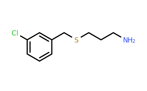 CAS 1185320-24-4 | 3-((3-Chlorobenzyl)thio)propan-1-amine