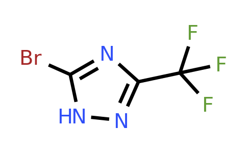 CAS 1185320-36-8 | 5-bromo-3-(trifluoromethyl)-1H-1,2,4-triazole