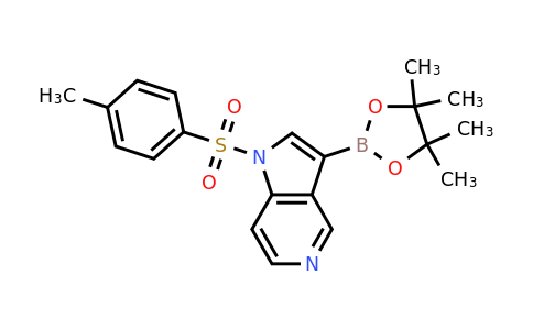 CAS 1185427-30-8 | 3-(4,4,5,5-tetramethyl-1,3,2-dioxaborolan-2-yl)-1-tosyl-1h-pyrrolo[3,2-c]pyridine