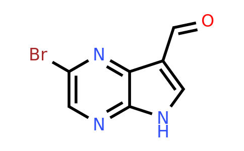 CAS 1185428-32-3 | 2-bromo-5H-pyrrolo[2,3-b]pyrazine-7-carbaldehyde