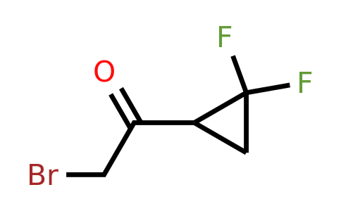 CAS 1185439-92-2 | 2-Bromo-1-(2,2-difluorocyclopropyl)ethanone