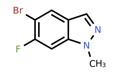 CAS 1185767-06-9 | 5-bromo-6-fluoro-1-methyl-1H-indazole