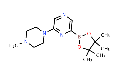 CAS 1186042-00-1 | 2-(4-Methyl-1-piperazinyl)-6-(4,4,5,5-tetramethyl-1,3,2-dioxaborolan-2-YL)-pyrazine