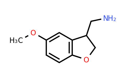 CAS 118610-61-0 | (5-Methoxy-2,3-dihydro-1-benzofuran-3-YL)methanamine