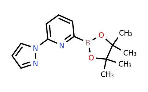 CAS 1186115-51-4 | 6-(1H-Pyrazol-1-YL)pyridine-2-boronic acid pinacol ester