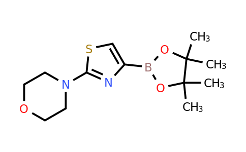 CAS 1186115-52-5 | 2-Morpholinothiazole-4-boronic acid pinacol ester