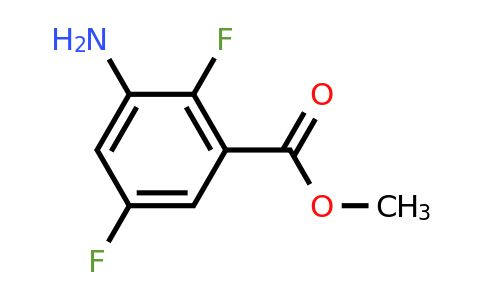 CAS 1186194-15-9 | Methyl 3-amino-2,5-difluorobenzoate