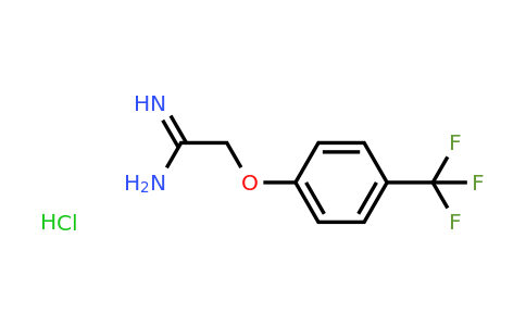 CAS 1186194-48-8 | 2-[4-(trifluoromethyl)phenoxy]ethanimidamide hydrochloride