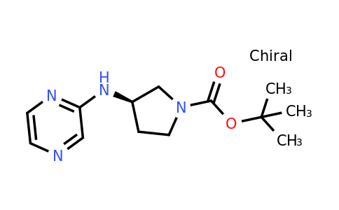 CAS 1186299-89-7 | (R)-tert-Butyl 3-(pyrazin-2-ylamino)pyrrolidine-1-carboxylate