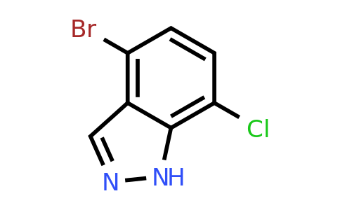 CAS 1186334-61-1 | 4-Bromo-7-chloro-1H-indazole