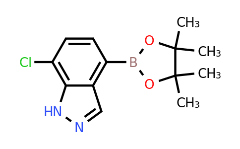 CAS 1186334-62-2 | 7-chloro-4-(4,4,5,5-tetramethyl-1,3,2-dioxaborolan-2-yl)-1H-indazole
