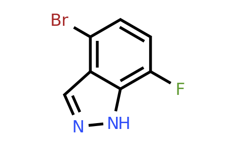 CAS 1186334-63-3 | 4-Bromo-7-fluoro-1H-indazole