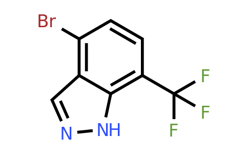 CAS 1186334-79-1 | 4-Bromo-7-(trifluoromethyl)-1H-indazole