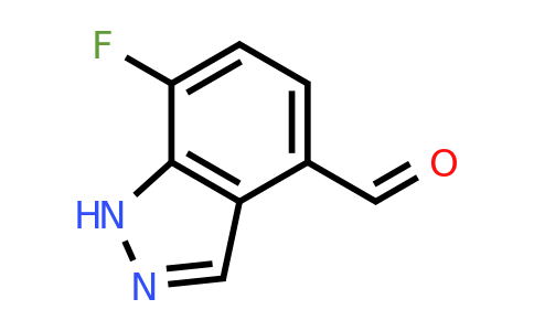CAS 1186334-92-8 | 7-Fluoro-1H-indazole-4-carbaldehyde