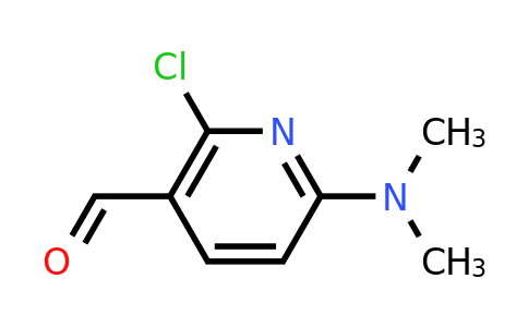 CAS 1186405-06-0 | 2-Chloro-6-(dimethylamino)nicotinaldehyde