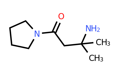 CAS 1186426-99-2 | 3-amino-3-methyl-1-pyrrolidin-1-yl-butan-1-one